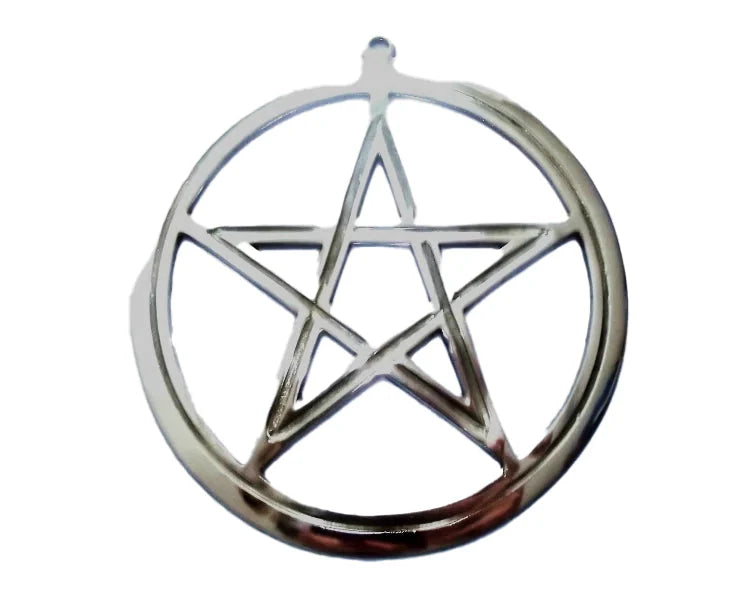 Brass Pentagram Wall Plaque