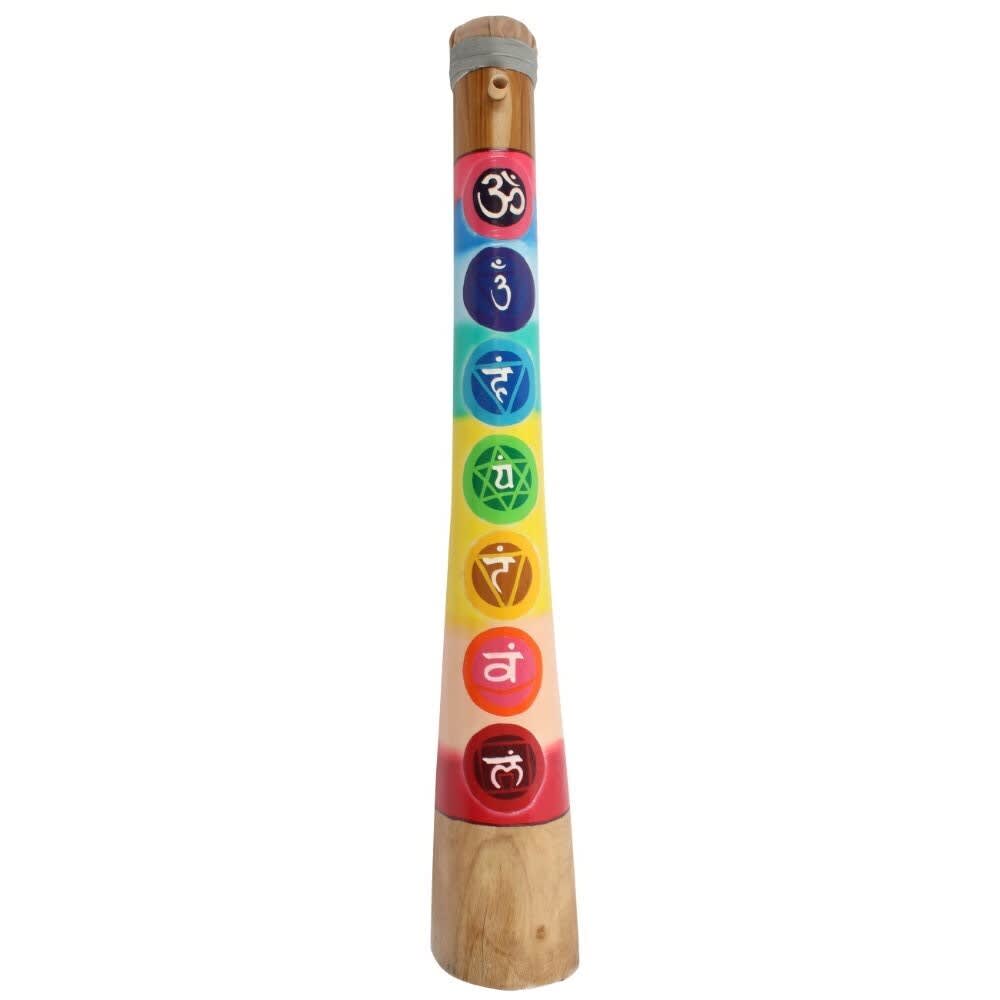 Wooden Chakra Horn