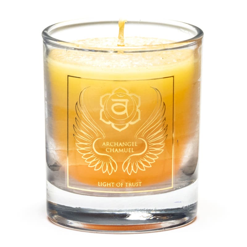 Archangel Chamuel Votive Candle (Chakra 2)