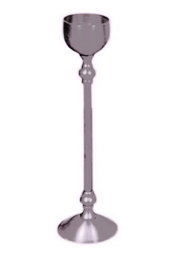 Pewter 10" Candle Stand