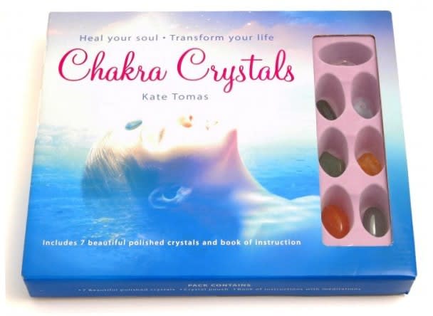 Chakra Book & Crystals Set