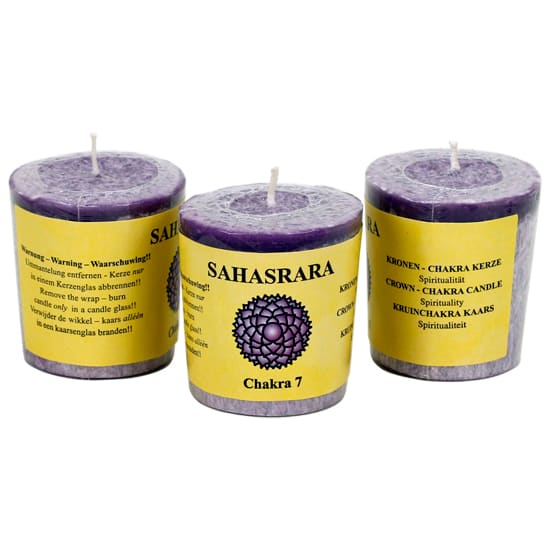 Chakra 7 Votive Candle